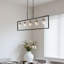 Lustre pour îlot de cuisine à 5 lumières à intensité variable 41,5 po Abinayan