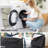 Aurora Chenille Storage Ottoman, Footstool Module Part for Chenille Sectional Sofa-2118612406