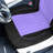 Diamond Stitched Flat Cloth Car Seat Covers Full Set-87289361