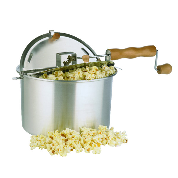 Great Northern Popcorn Original Spinner Stovetop 6.5 Quart Popcorn