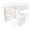 Lit mezzanine avec échelle, tablettes et bureau-1651889365-1651889370