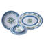 TRELLIS AND TOPIARY MELAMINE SERVICE FOR FOUR