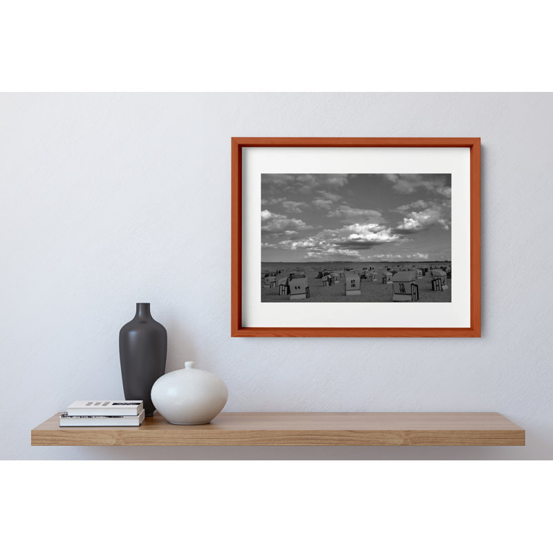 Baltic 54 Print by Joseph Regan, Cherry, 14" H x 16" W x 0.75" D
