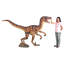 Statue de dinosaure de taille - Vélociraptor, jurassique