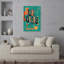 Mid Century Las Vegas Classic Modern Retro City Architecture Wall Art Print 1 Piece Wrapped Canvas Wall Art-1003721067