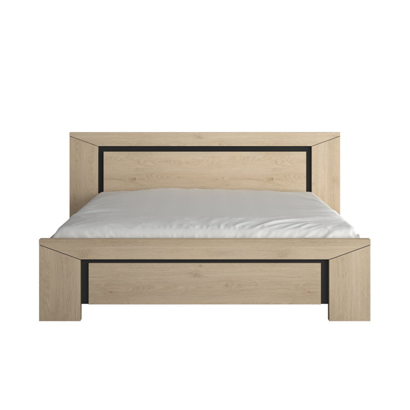 Rosenkranz Bed Frame, Natural Chestnut, European Kingsize (160 x 200cm)