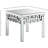 Luong Mirrored Glass Top End Table