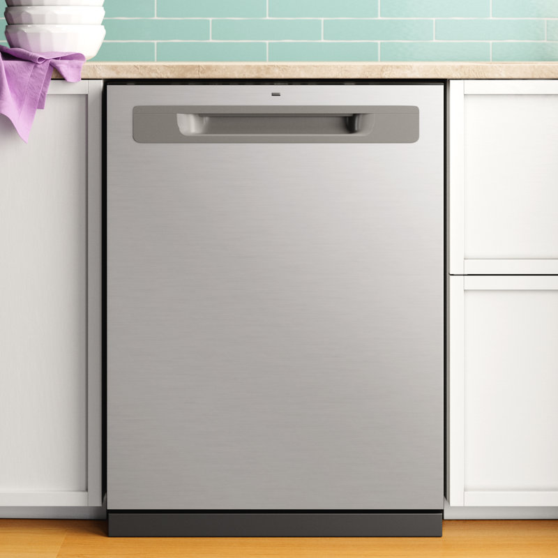 24" 50 dBA Built-In Digital Control Dishwasher, Stainless Steel