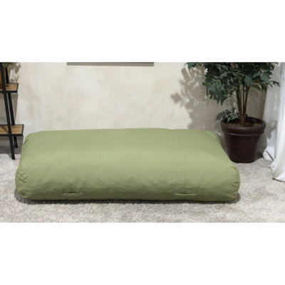 Fauteuil à billes 6 pi x 3 pi - eau Élégant. Rembourrage en mousse confortable. Housse à fermeture à glissière amovible imperméable. Confortable. Élevé