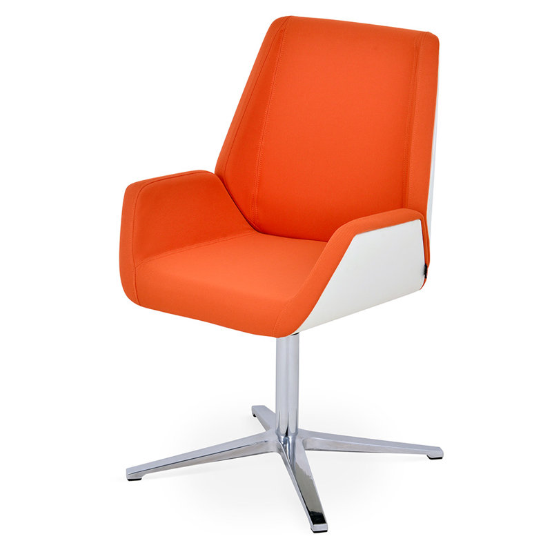 Glam Office Chair, Orange