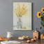 Vaporisateur jaune dans un vase II - peinture sur toile tendue-721072132