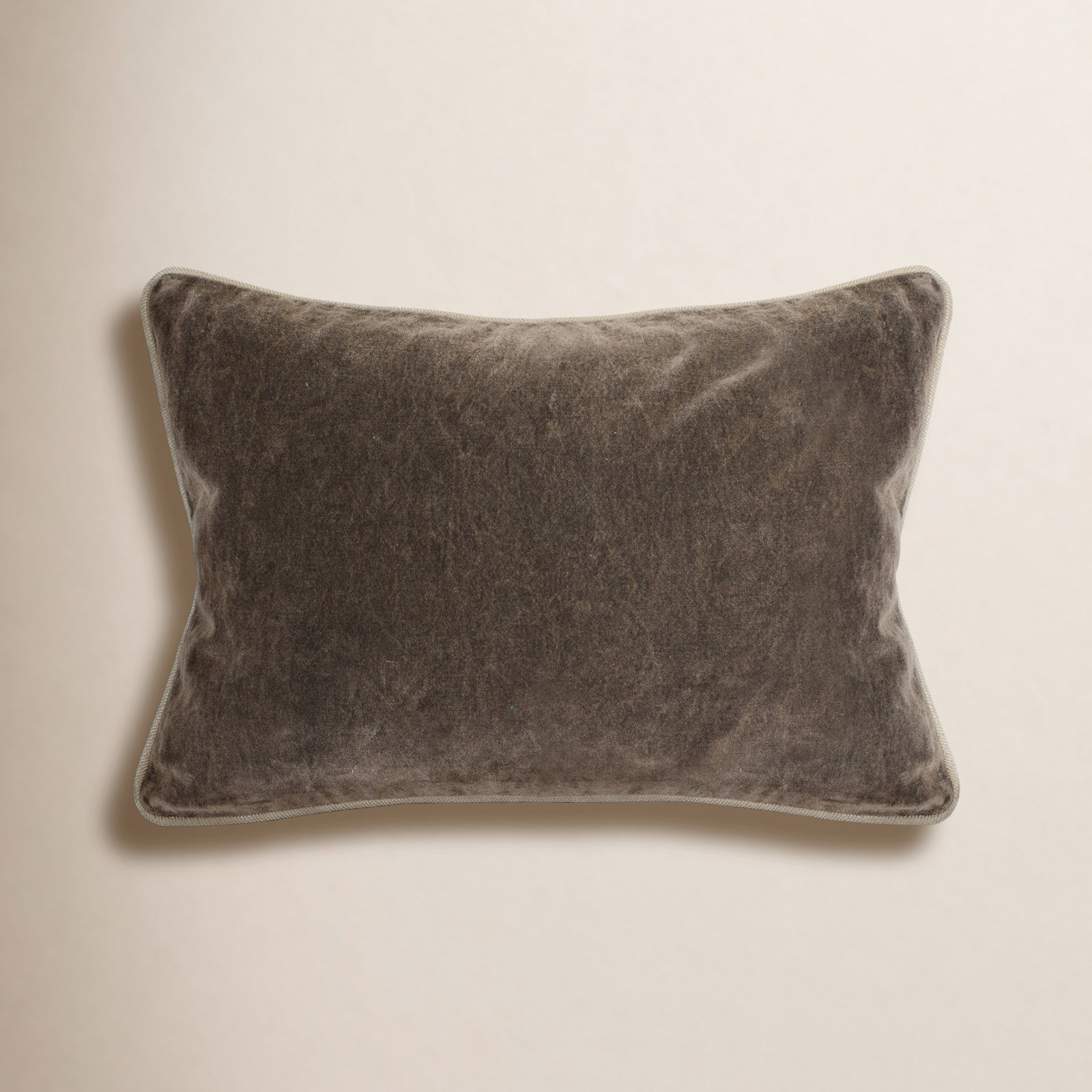 Goodall Pillow Cover & Insert, Rectangle 14"H x 20"W, Brown
