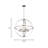 Alturas Five Light Chandelier from Generation Lighting -2009986193-1969014106