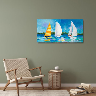 Breakwater Bay Slivka, Jane Gallery Wrapped Canvas Art Titled: The Regatta II
