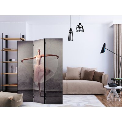 135 cm W x 172 cm H 3 - Panel Folding Room Divider