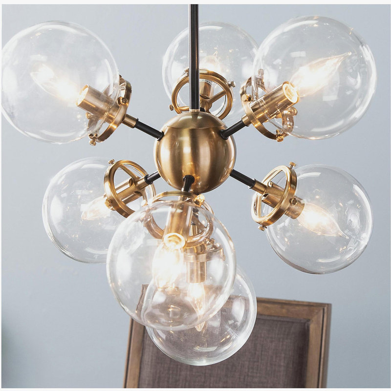 Lustre moderne à 7 têtes Boltonly