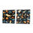 Dinosaurs Roar II - Dinosaur Metal Prints Square Set Of 2-1945784064