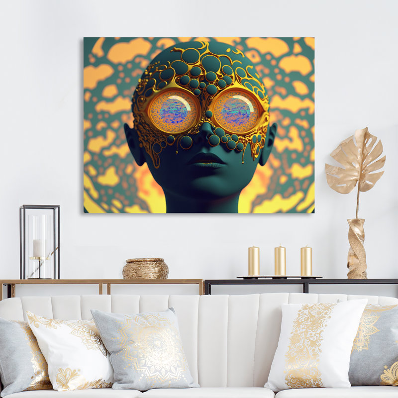 Décoration murale Hargun visionnaire, H 12 po x l 20 po x P 1 po