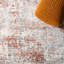 Tapis abstrait ivoire / rouille-2004656399