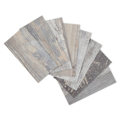 Standalone Product 6'' W x 3'' L Polyvinyl Chloride (PVC) Peel and Stick Subway Tile