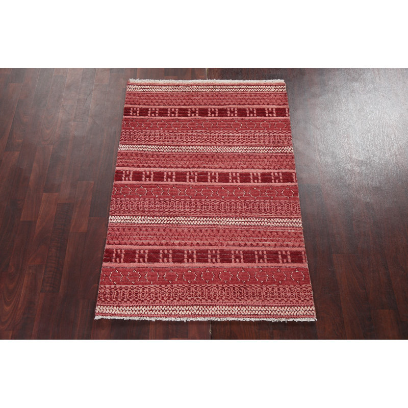 Tapis oriental Foy Gabbeh Kashkoli noué à la main 3 x 5