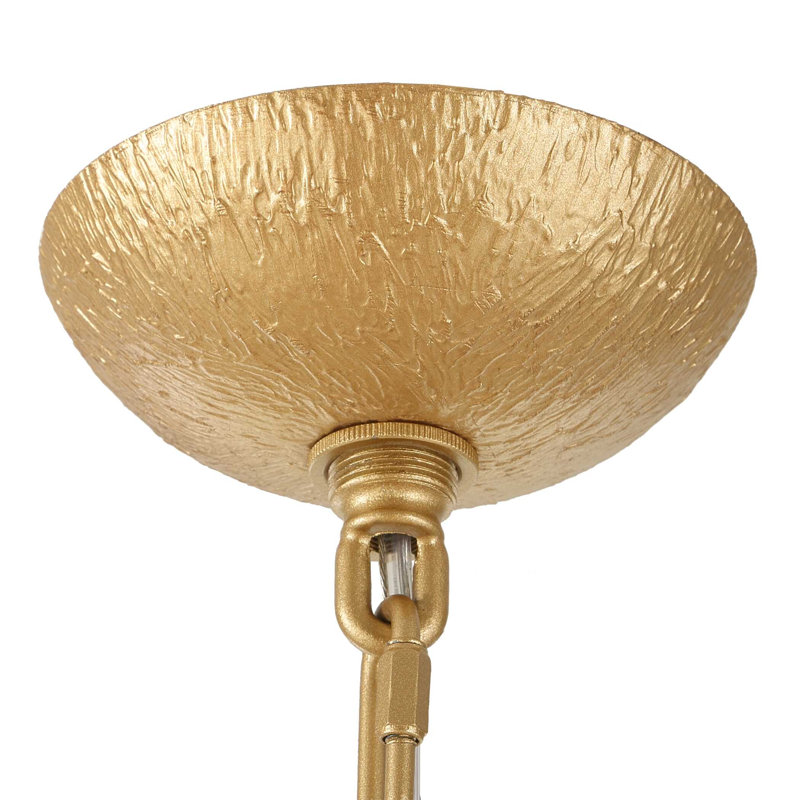 Lustre doré 9 lumières Uttermost Seville