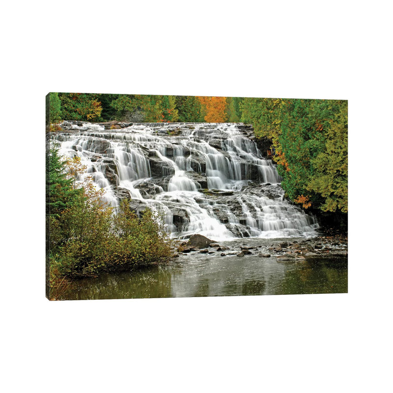 Bond Falls 1 Piece Wrapped Canvas Wall Art