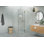 Halo 45 in. x 46 in. x 78 in. 90-degree Fully Frameless Glass Hinged Shower Enclosure