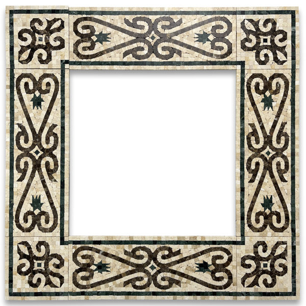 Everlasting 5.9 x 15.7 Marble Mosaic Wall & Floor Tile
