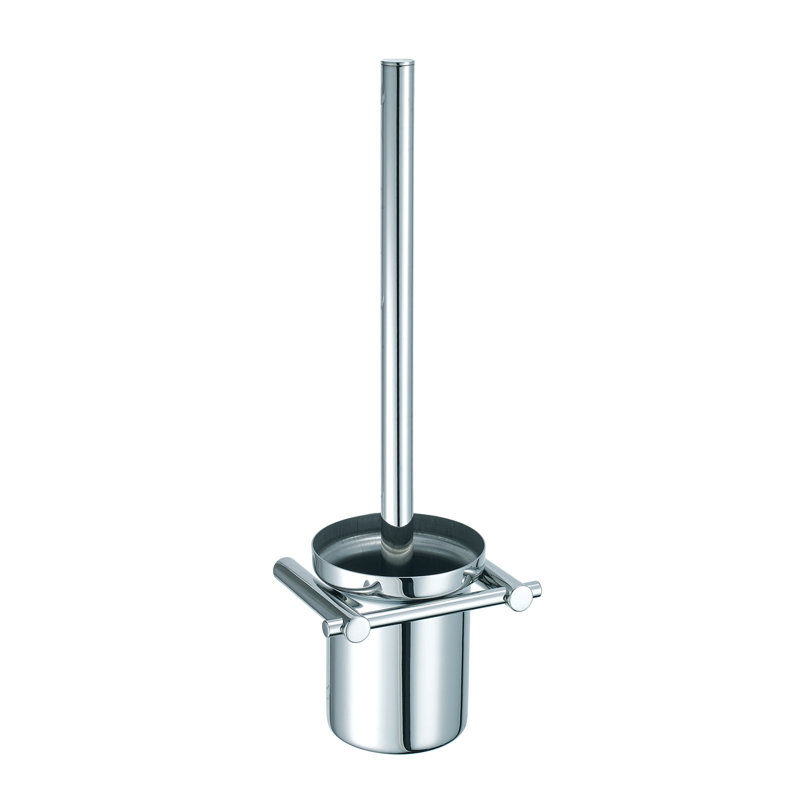 Brosse de toilette sur pied et porte-17,7 in. h Tempo, Poli