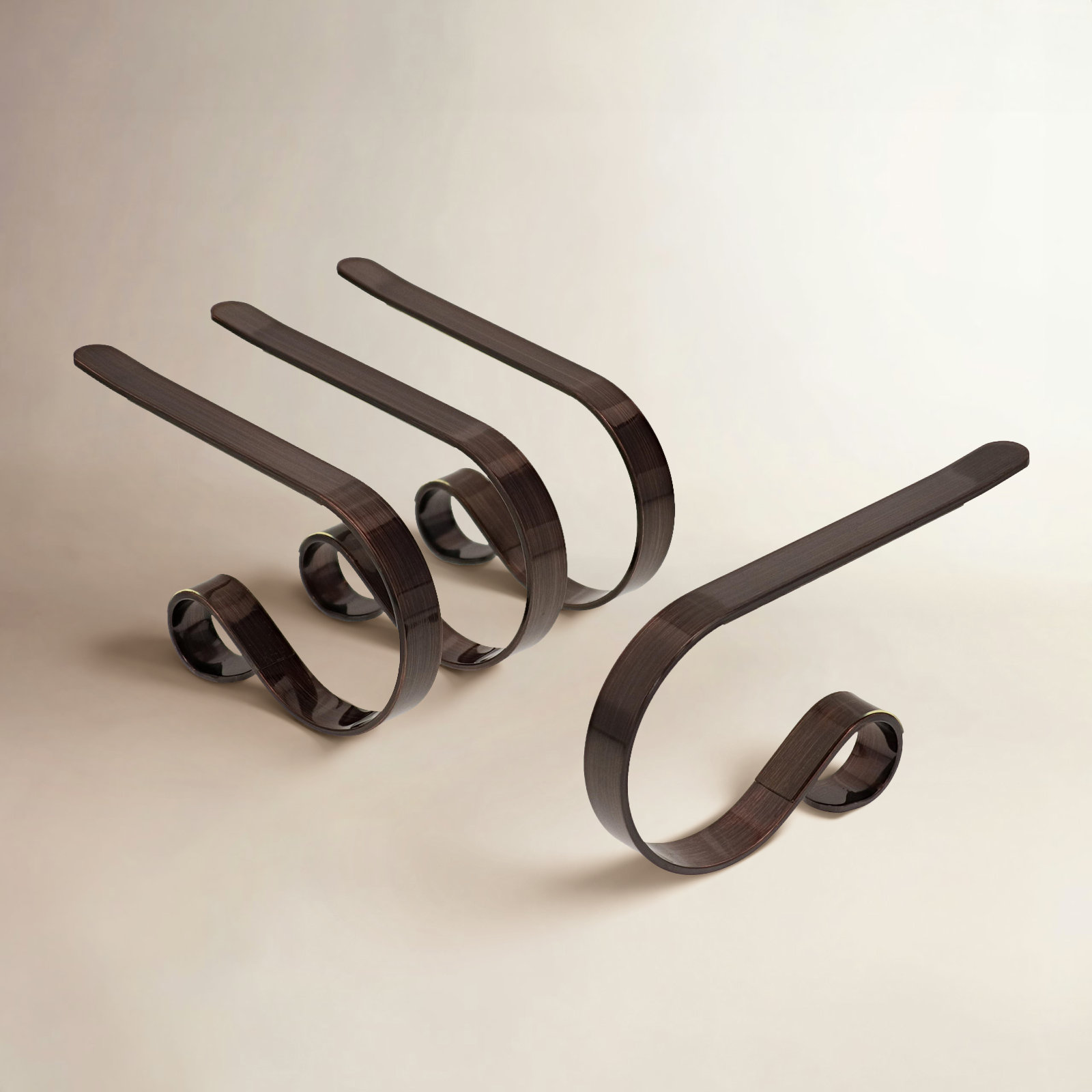 The Holiday Aisle® Stocking Holder, Oil-Rubbed Bronze