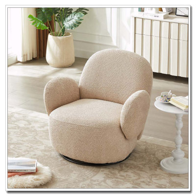 Fauteuil pivotant d'appoint