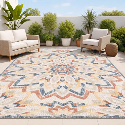 Tapis d'intérieur / extérieur Flora