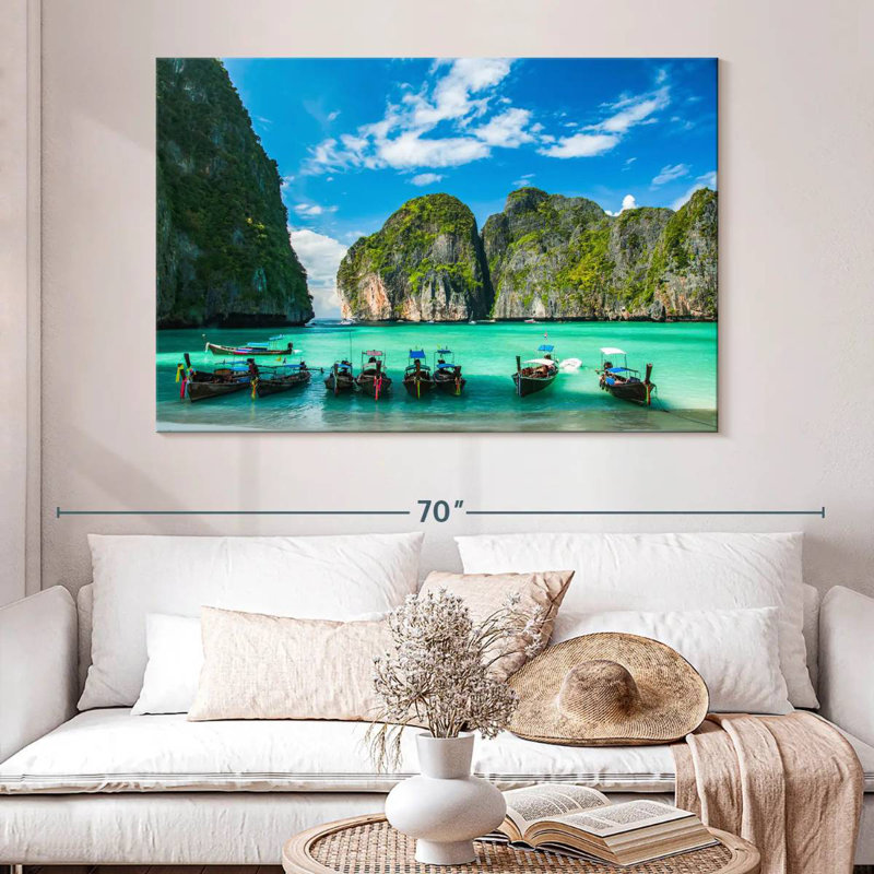 Gillard Maya Bay Ko Phi Phi, H 34 po x l 51 po