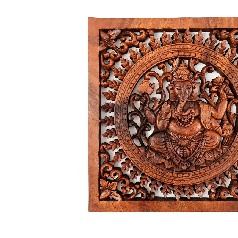 Handmade Boho Religious & Spiritual Wall Decor on Solid Wood
