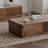 Retro simple solid wood coffee table-103023940