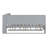 Wooden Full Size Daybed with Twin Trundle, Storage Shelf & USB Charging Ports, Grey Space-Saving Sofa Bed for Bedroom or Guest Room-365876592-365876595