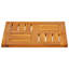 Plateau de table carré en bois massif Vidaxl-104654108