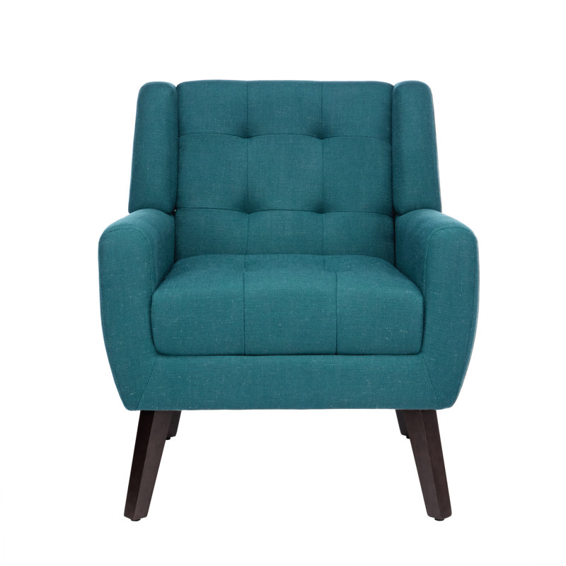 Jaqueze 73.7Cm Wide Tufted Armchair, Jaqueze Light Blue Polyester