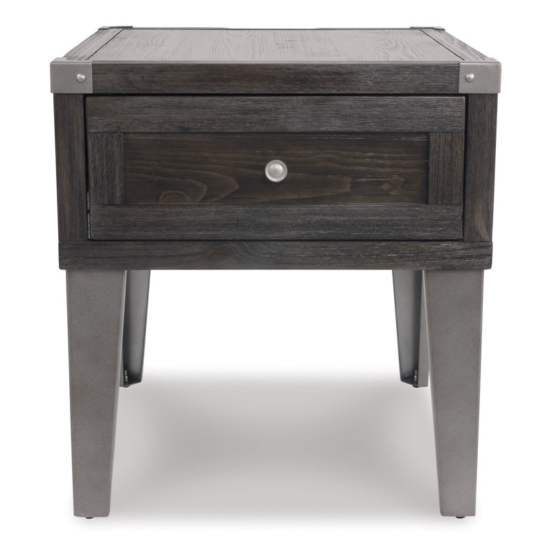 Table de bout avec ports et prises USB Todoe