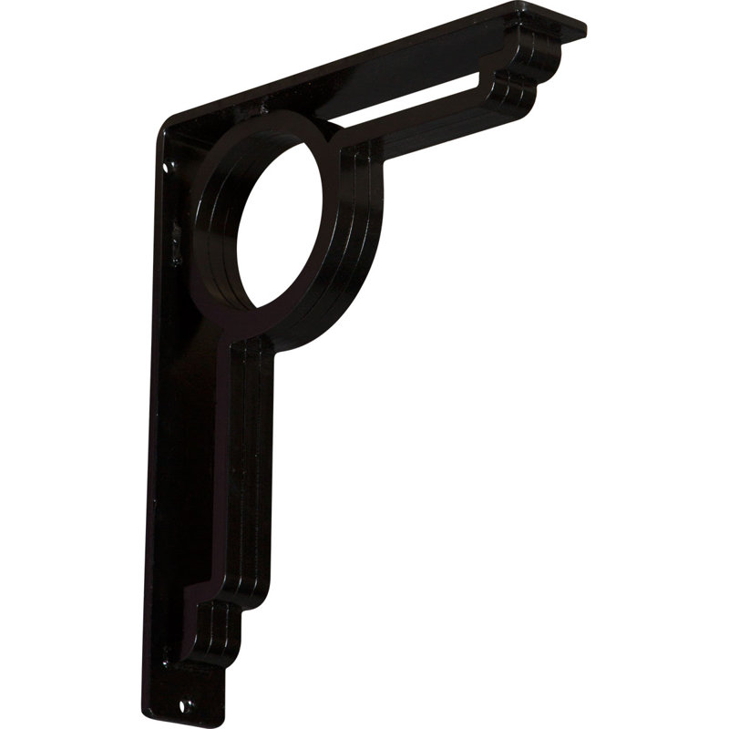 Support en fer forgé Maria, 2 po x 12 po