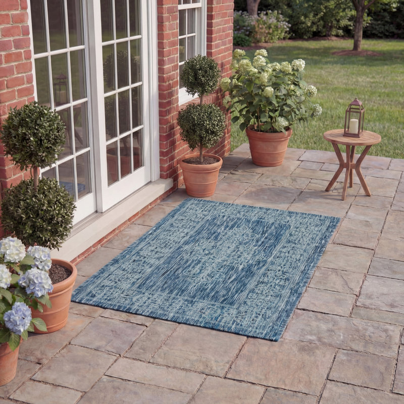 Tapis d'intérieur / extérieur performance Amedee, Rectangle 2 pi x 3 pi 7 po