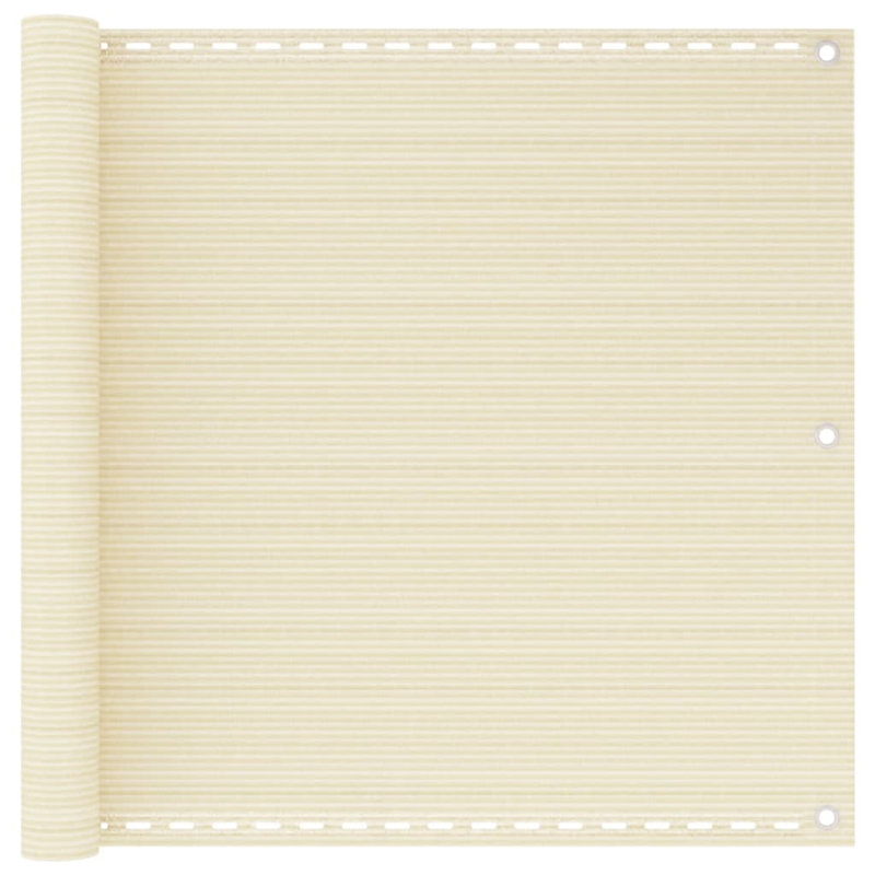 Talulah Balcony Screen Cream 90X500 Cm HDPE