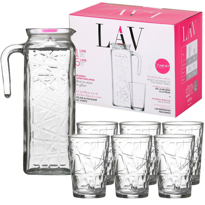 7 Piece Beverage Serving Set