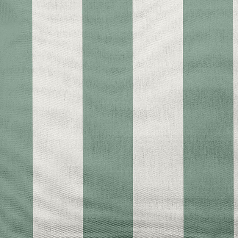 Coussin Stripe, Sauge, 16 po x 16 po