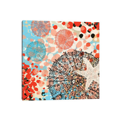 Toile en métal Steemplix - Exotic Sea Life III par Irena Orlov