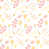 YELLOW, PINK, ORANGE AND WHITE