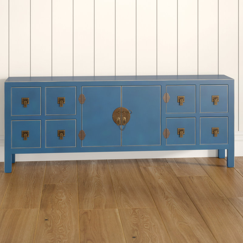 8 Drawer and 2 Door TV Stand