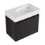 Meuble-lavabo mural avec lavabo et 2 portes-1355671826