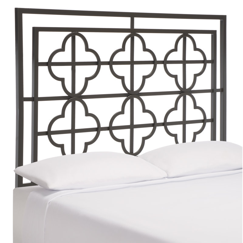 Lucinda Metal Headboard, Queen, Gunmetal